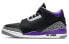 Фото #1 товара Кроссовки Nike Air Jordan 3 Retro Black Court Purple (Черный)