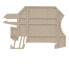 Weidmüller WHP 2.5-35N/10X3 - Fixing plate - 20 pc(s) - Wemid - Beige - -50 - 120 °C - V0