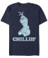 Фото #1 товара Disney Men's Frozen Olaf Chillin, Short Sleeve T-Shirt