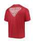 ფოტო #4 პროდუქტის Men's Scarlet Nebraska Huskers Terminal Tackle Omni-Shade T-shirt