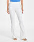 Фото #4 товара Women's High-Rise Pull-On Flare Jeans, Created for Macy's