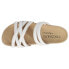 Фото #8 товара COCONUTS by Matisse Zurie Slide Womens White Casual Sandals ZURIE-100