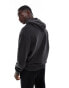 ASOS DESIGN oversized unisex hoodie with batman print in washed black