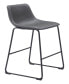 Фото #14 товара 39" each, Set of 2 Steel, Polyurethane Smart Bar Chair