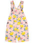 Фото #3 товара Toddler Lemon Print Shortalls 5T