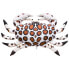 GABY The Calico Crab Medium White / Brown / Black - фото #1