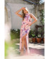 ფოტო #3 პროდუქტის Womens Amelia Halterneck Maxi Dress