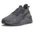 Фото #3 товара Puma RsXk Lace Up Mens Grey Sneakers Athletic Shoes 39278703