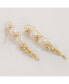 ფოტო #1 პროდუქტის BAROQUE PEARL LONG DROPS EARRINGS