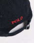 Фото #8 товара Polo Ralph Lauren baseball cap with red player logo in black