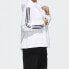 adidas neo 三条纹字母印花 抽绳连帽夹克 女款 白色 / Куртка Adidas Neo Trendy Clothing FP7472