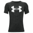 Children’s Short Sleeve T-Shirt Under Armour Tech Twist SS Black