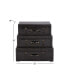 Фото #2 товара Faux Leather and Wood Traditional Chest