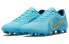 Фото #3 товара Бутсы футбольные Nike 14 Academy HG с защитой от ударов и противоскользящей подошвой синего цвета