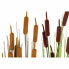 Фото #3 товара Декоративное растение DKD Home Decor полиэтилен Зеленый Бордовый PVC 40 x 40 x 120 cm Горчица (2 штук)