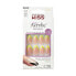 Фото #1 товара Adhesive nails Salon Acrylic French Color - Hype 28 pcs