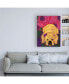 Angela Bon Lounge Lizard Canvas Art - 15.5" x 21"