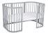 Фото #2 товара Babybett GREY - 7in1 mit Matratze