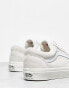 Фото #4 товара Vans Old Skool trainers in off white suede