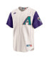 Фото #3 товара Men's Randy Johnson Cream Arizona Diamondbacks Throwback Cooperstown Collection Limited Jersey