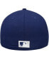 Фото #4 товара Men's Navy Los Angeles Dodgers Cooperstown Collection Wool 59FIFTY Fitted Hat