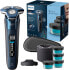 Фото #1 товара Philips Shaver Series 7000 – Electric Wet and Dry Shaver for Men with Fold-Out Trimmer, Cleaning Station, 4 x Cleaning Cartridges, Charging Station & Travel Case (Model S7885/63)