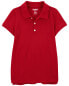 Фото #4 товара Kid Red Piqué Polo Shirt 8