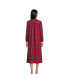 Фото #2 товара Пижама Lands' End Flannel Nightgown