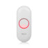 Фото #1 товара Byron DBY-23510 Wireless bell push button DBY510 - Wireless - White - Plastic - 0.433 GHz - 100 m - Sticky pads