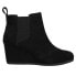 TOMS Kayley Pull On Womens Black Casual Boots 10017400T 7.5 - фото #1