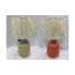 Фото #2 товара Настольная лампа DKD Home Decor Фарфор Бежевый Оранжевый Зеленый 220 V 50 W 32 x 32 x 53 cm (2 штук)