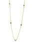 ფოტო #3 პროდუქტის Black & White Diamond Collar Necklace (1 ct. t.w.) in 10k Gold, 16" + 2" extender