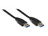 Фото #2 товара Кабель USB A - USB A 3м M/M GOOD CONNECTIONS Black