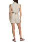 Фото #2 товара Bella Dahl Zip Front Linen Romper Women's