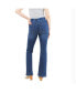 Women's Women Tummy Control Bootcut Jeans with Classic Pockets and back design