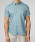 Фото #2 товара Men's Signature Oxford Short Sleeve Shirt