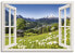 Фото #1 товара Leinwandbild Fenster Bayerischen Alpen