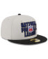 Фото #1 товара Men's Stone, Black 2023 NFL Draft On Stage 59FIFTY Fitted Hat