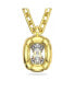 Фото #1 товара Swarovski dulcis Cushion Cut Crystals Pendant Necklace