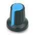 Фото #2 товара Potentiometer knob blue - 6 / 14mm - 5pcs.