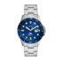 Fossil Blue Three-Hand Date Stainless Steel Watch