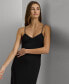 Фото #3 товара Women's Chain-Strap Twisted-Back Gown