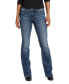 ფოტო #1 პროდუქტის Women's Suki Mid Rise Curvy Zip Fly Rigid Bootcut Jeans