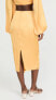 Фото #3 товара Andrea Iyamah Women's Behati Skirt, Yellow, M