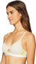 Фото #2 товара Stance Women's 173102 Twisted Triangle Sheer Bikini Top Tan Size XS