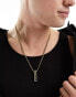 Фото #1 товара Classics 77 elemental bar pendant necklace in gold