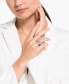 ფოტო #5 პროდუქტის Twist Wrap Rhodium Plated Ring