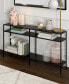 Sivil 55" Console Table with Shelves