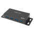 Фото #2 товара USB-концентратор LogiLink UA0149 - USB 3.2 Gen 1 (3.1 Gen 1) Type-A - 5000 Mbit/s - Grey - 230 V - 3.5 A