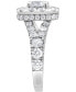 Diamond Halo Bridal Set (5 ct. t.w.) in 14k White Gold